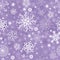 Violet pastel seamless Christmas pattern