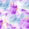 Violet pastel seamless pattern - watercolor texture background