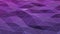 Violet or purple low poly waving surface