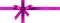 Violet Satin Gift Ribbon with Decorative Bow - Panorama Banner