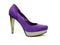 Violet shoe