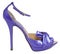 Violet shoe