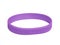 Violet silicone wristband