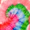 Violet Spiral Tie Dye Boho. Colorful Swirl Watercolor Drawing. Green Watercolor Splash. Mauve Dirty Art Painting. Coral Tie Dye Sw