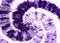 Violet Spiral Tie Dye Boho. Purple Swirl Watercolor Painting. Periwinkle Acrylic Graphic. Lavender Batik Brush Banner. Amethyst Gr