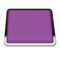 Violet square button
