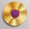 Violet vinyl gold