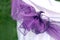 Violet wedding ribbon