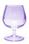 Violet wine glass