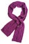 Violet wool scarf