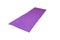 Violet yoga mat on a white background