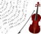 Violin background