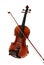 Violin and Bow - clipping path