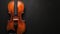 Violin Concert advertisment background with copy space