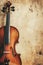 Violin Concert advertisment background with copy space