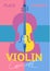 Violin Concert Vector Concept