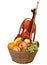 Violin In a Fruit Basket