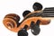 Violin headstock