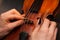 Violin repairs
