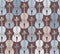 Violins, seamless pattern, gray.