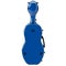 Violoncello blue case, back view