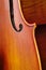 Violoncello close-up