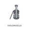 Violoncello icon from Music collection.