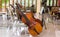 Violoncello in music room