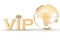 VIP abbreviation with a crown