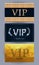 VIP cards with abstract backgrounds