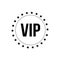 Vip icon vector. Very important person illustration sign. club symbol or logo.