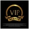 VIP member stock icon. Design for logo, banner, template, vector illustrator - Vector