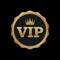 VIP membership Gold badge ,premium quality , premium invitation card poster