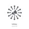 Viral icon. Trendy Viral logo concept on white background from M