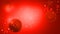 Viral infection blood cell Corona virus covid-19 red banner