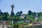 Virgen de Quito Madonna of Quito statue and neighborhood on El Panecillo hill, Quito, Ecuador