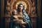 Virgen del Carmen, Blessed Virgin Mary, Our Lady Nossa Senhora do Carmo, mother of God in the Catholic religion, Madonna