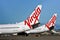 Virgin Airlines Australia aircraft logo