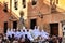 Virgin of the Assumption in procession for the streets of Elche