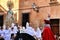 Virgin of the Assumption in procession for the streets of Elche