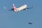 Virgin Australia Airlines Boeing 737-800 aircraft departing Sydney Airport.