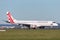 Virgin Australia Embraer regional jet ERJ-190 takes off from Sydney Airport.