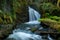 Virgin Creek Falls in Alaska