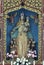 Virgin Mary with the baby Jesus statue on the high altar in the church of Our Lady of Miracles in Ostarije, Croatia