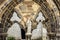 Virgin Mary statue at Abbaye Saint Mathieu de Fine Terre