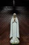 virgin mary statue. holy woman sculpture in roman catholic church. our lady image