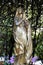 Virgin Mary statue by the St. Jakobus church, Opatija, Croatia, Europe