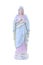 Virgin Mary vintage porcelain statue