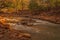 Virgin River along the Pa`rus trail in Zion National Park