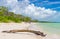 Virgin tropical beach at Coco Key (Cayo Coco) in Cuba